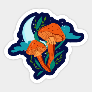 Magic Mushrooms Sticker